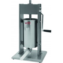 Poussoir à saucisse manuel vertical, en inox, 7 litres