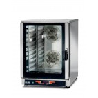 Four mixte à injection de vapeur, en inox, 10 niveaux, 380 V TRI+N