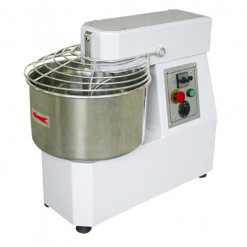 Pétrin à spirale 1 vitesse spécial pizzas cuve 50 litres Pétrin à spirale 1 vitesse spécial pizzas cuve 50 litres