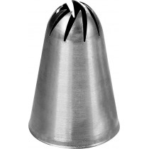 Poche pour pâtisserie en inox, douille fleur fermée inox