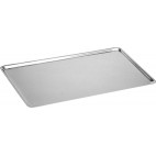 Plaque pâtissière inox 10/10ème bords pincés