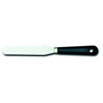 Palette spatule droite, manche noir ABS surmoulé
