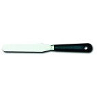 Palette spatule droite, manche noir ABS surmoulé