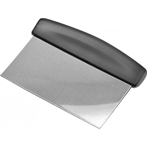 Raclette en inox manche ABS L 150 x P 75 mm