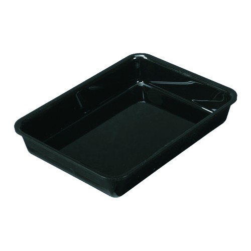 Plateau cuisine plexi noir rectangulaire GN2/7, P 200 mm Plateau cuisine plexi noir rectangulaire GN2/7, P 200 mm