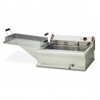 Friteuse pour pâtisserie a poser, cuve de 24L, L 800 x P 700 x H 250 mm