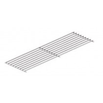 Grille fixe en inox, poulet, 225 x 725 mm pour Churrasco au Charbon de Bois professionnel