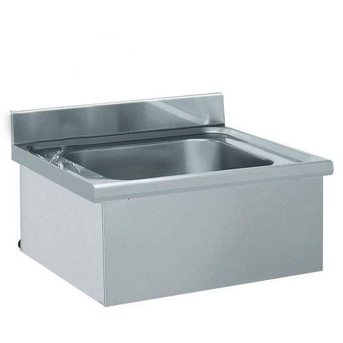 Plonge suspendue adossée 1 bac L 700 x l 700 mm Plonge suspendue adossée 1 bac L 700 x l 700 mm
