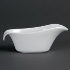 Saucière Olympia, en porcelaine blanche, 85 ml