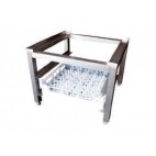 Support pour lave vaisselle en acier inoxydable
