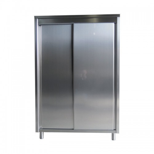 Armoire haute porte battante, acier inox, L 1000 x P 600 x H 2000 mm Armoire haute porte battante, acier inox, L 1000 x P 600 x H 2000 mm