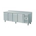 Meuble réfrigéré avec dosseret, acier inoxydable, 553 l, - 2 + 8 (°C)