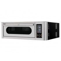Four à pizza, éléctrique numérique ventilée, acier inoxydable, GENIUS 4 AIR