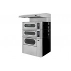 Four à pizza, éléctrique numérique ventilée, acier inoxydable, GENIUS 4 AIR