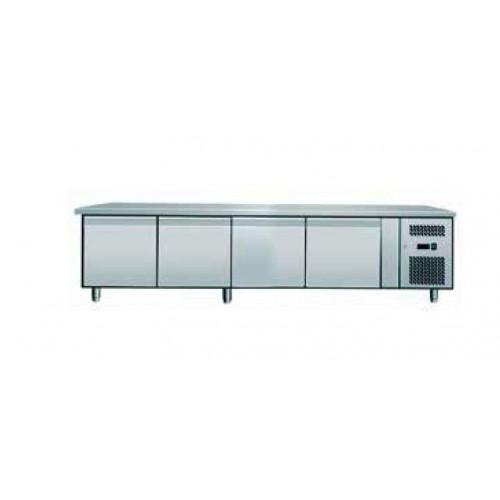 Meuble réfrigéré gamme 650, sans dosseret, 4 portes, 345 l, - 2 + 8 (°C) Meuble réfrigéré gamme 650, sans dosseret, 4 portes, 345 l, - 2 + 8 (°C)