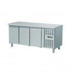 Meuble réfrigéré gamme 600, sans dosseret, 3 portes, 417 l, -2 + 8 (°C)