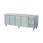 Meuble réfrigéré gamme 600, sans dosseret,  4 portes, 553 l,- 18 - 22 (°C)