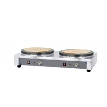 Materiel crêperie professionnel, double premium 40, 2 x 2700 W