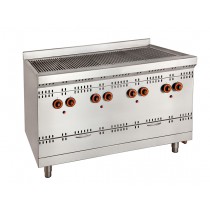 Grill à gaz haut rendement ligne 800 modèle GGSD-4C longueur 1300 mm
