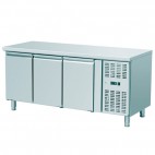 Meuble pâtissier gamme 800, sans dosseret, 3 portes, 560 L, -2 + 8 (°C)