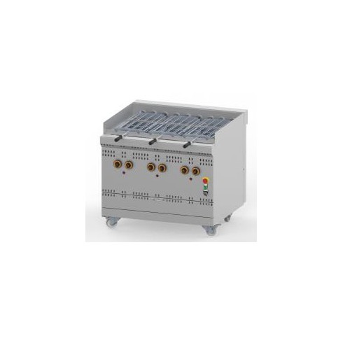 Grill à gaz rotatif haut rendement ligne 900 simple modèle GGSDR longueur 700 mm Grill à gaz rotatif haut rendement ligne 900 simple modèle GGSDR longueur 700 mm