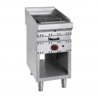 Grill à gaz avec déflecteurs, ligne 700, modèle GVD-1G, longueur 400 mm