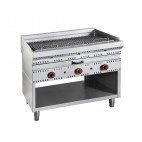 Grill à gaz avec déflecteurs, ligne 700, modèle GVD-3G, longueur 1000 mm