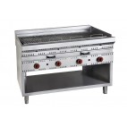 Grill à gaz avec déflecteurs, ligne 700, modèle GVD-4G, longueur 1300 mm
