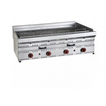 Grill à gaz avec déflecteurs, ligne 700, modèle GVD, longueur 1300 mm