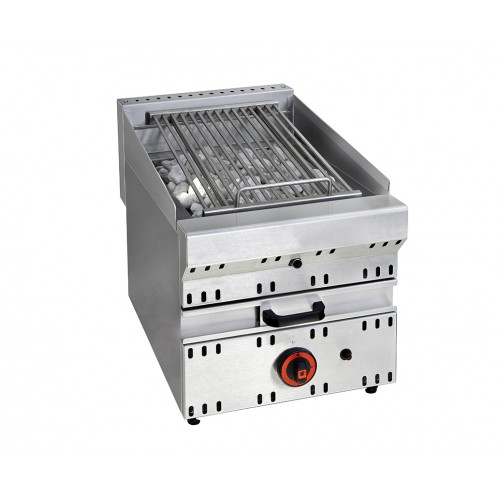 Grill en pierre de lave à gaz ligne 700 modèle GPV longueur 400 mm Grill en pierre de lave à gaz ligne 700 modèle GPV longueur 400 mm