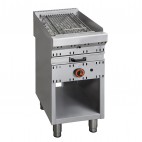 Grill en pierre de lave à gaz, ligne 700, modèle GPV, longueur 400 mm