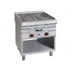 Grill en pierre de lave à gaz, ligne 700, modèle GPV, longueur 700 mm