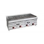 Grill en pierre de lave à gaz ligne 700 modèle GPV longueur 1300 mm