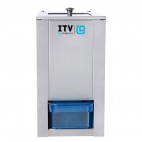 Machine à glaçons à palette, série QUASAR avec stockage intégré, production 55 kg/24h