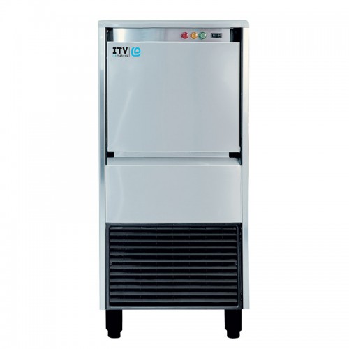 Machine à paillettes / grains, série ICE QUEEN avec stockage intégré, production 55 kg/24h Machine à paillettes / grains, série ICE QUEEN avec stockage intégré, production 55 kg/24h