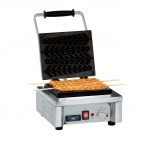 Gaufrier simple ouverture 90° EpI, châssis en acier inoxydable, 1600 W