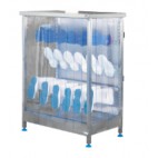 Armoire ventilée modulable, seche-botte électrique 12 paires, inox, L 1191 x l 622 x H 1437 mm