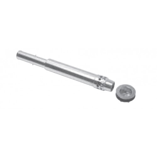 Tube surverse avec crépine en laiton chromé pour bacs profondeur 250 mm Tube surverse avec crépine en laiton chromé pour bacs profondeur 250 mm