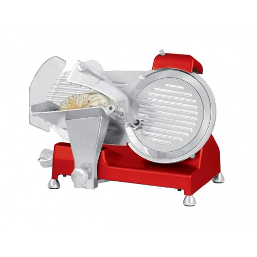 Trancheuse à jambon en aluminium anodisé rouge Ø 250 mm 240 W Trancheuse à jambon en aluminium anodisé rouge Ø 250 mm 240 W