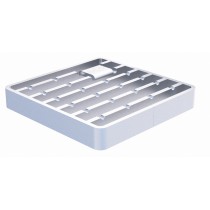 Grille classe M125,1,6 Kg, pour caniveau Modul 20, cadre 200 x 200 mm