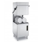 Lave-vaisselle à capot avec pompe de vidange en acier inox AISI 304, 7100 W