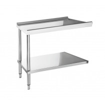 Table d’entrée ou de sortie pour lave-vaisselle, longueur 645 mm
