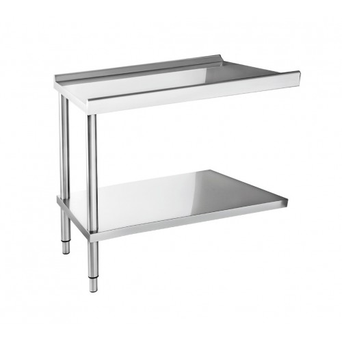 Table d’entrée ou de sortie pour lave-vaisselle hauteur 824-884 mm Table d’entrée ou de sortie pour lave-vaisselle hauteur 824-884 mm