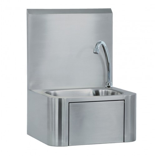 Lave-mains à commande fémorale premium en acier Inoxydable AISI 304 Lave-mains à commande fémorale premium en acier Inoxydable AISI 304