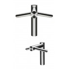 Sèche-mains Dyson Airblade Wash+Dry Long, en acier inoxydable brossé 1 600 W