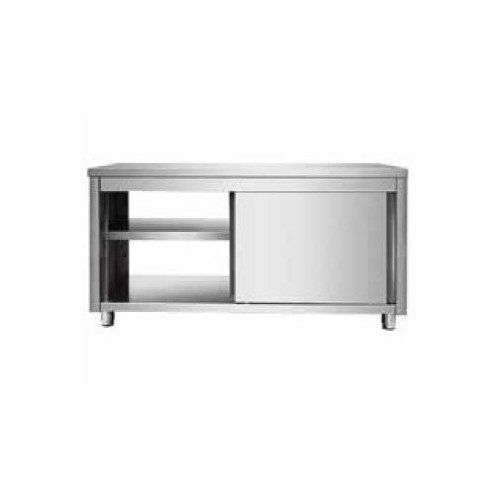 Placard en inox, portes traversantes, profondeur 700 mm Placard en inox, portes traversantes, profondeur 700 mm