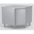 Placard inox, L 1000 x P 1000 x H 850 mm