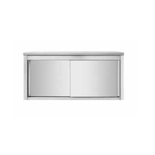 Placard mural en inox, portes battantes, profondeur 600 mm Placard mural en inox, portes battantes, profondeur 600 mm