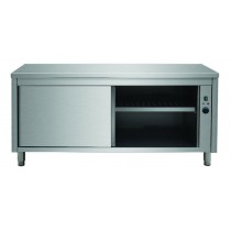 Placard chaffant, acier inoxydable, portes coulissantes, 30-90 °C, P 700 mm