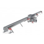Caniveau Modul 20 sortie horizontale centrée 157/DN110 avec boitier siphon 250 x 250 mm Longueur 5500 mm